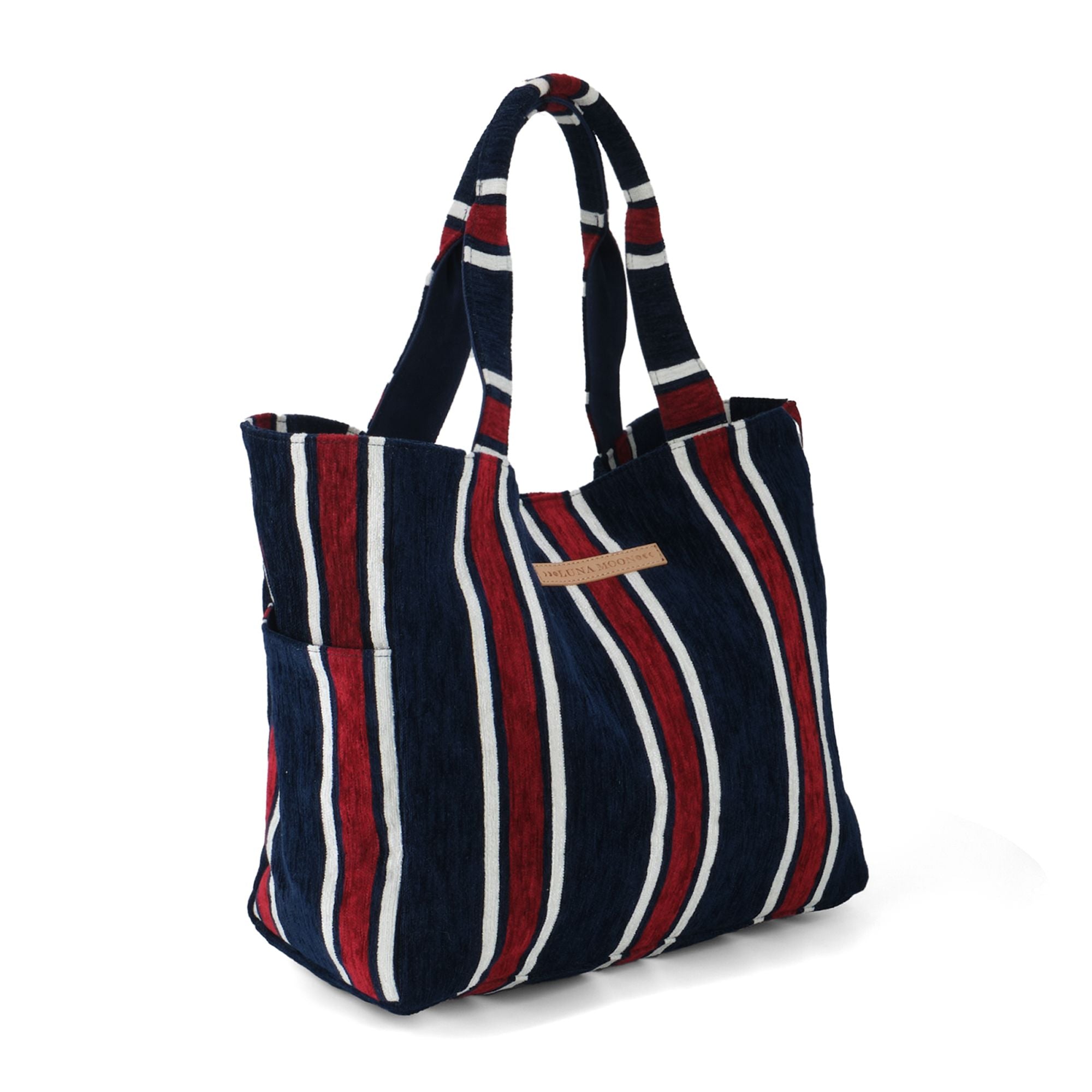 Luna Moon Middy shopper - Le Marais Bag Blue-Red combi