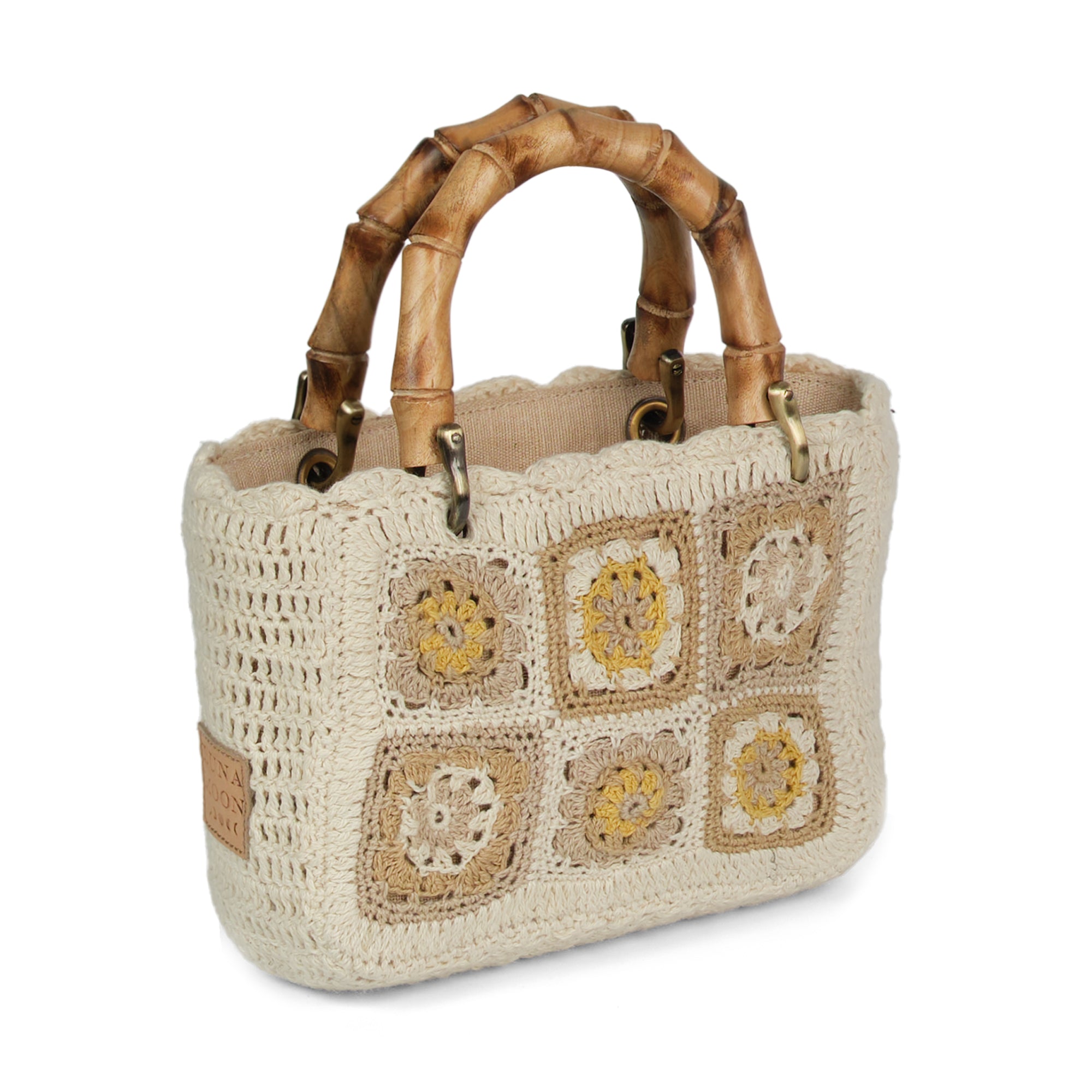 Luna Moon Mini Tote - Matala Bag Ivory