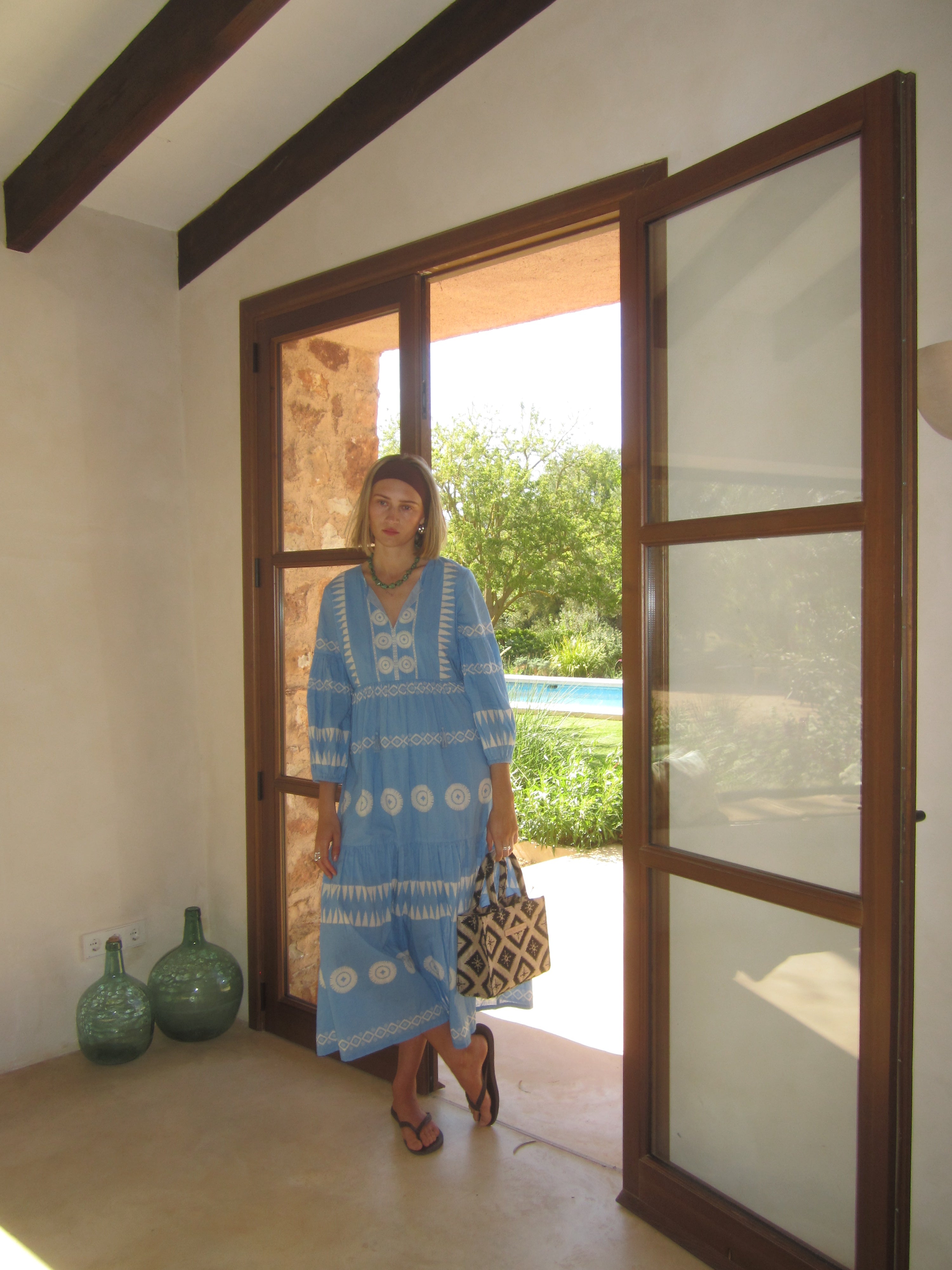 Luna Moon Palma - Dress Apparel Aquamarine