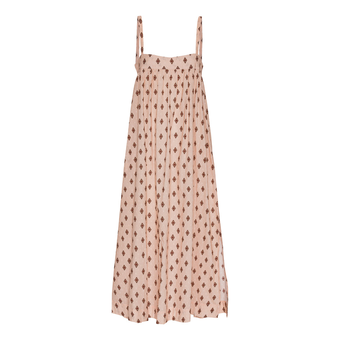 Luna Moon Pampelonne Slip Dress Dress Sandstone