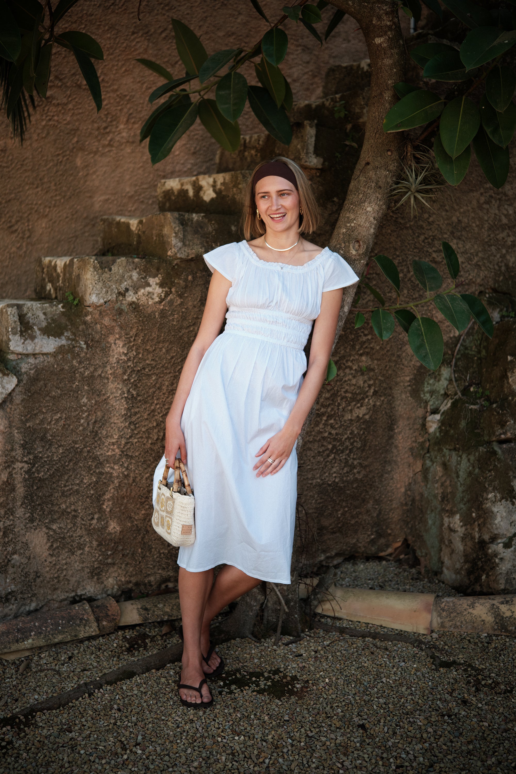 Luna Moon Positano - Dress Dress White