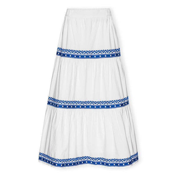 スカート Standcollar Marble Shirts skirt set Long-Sleeve Crop Top Jacquard Mermaid Skirt Set | David's Bridal