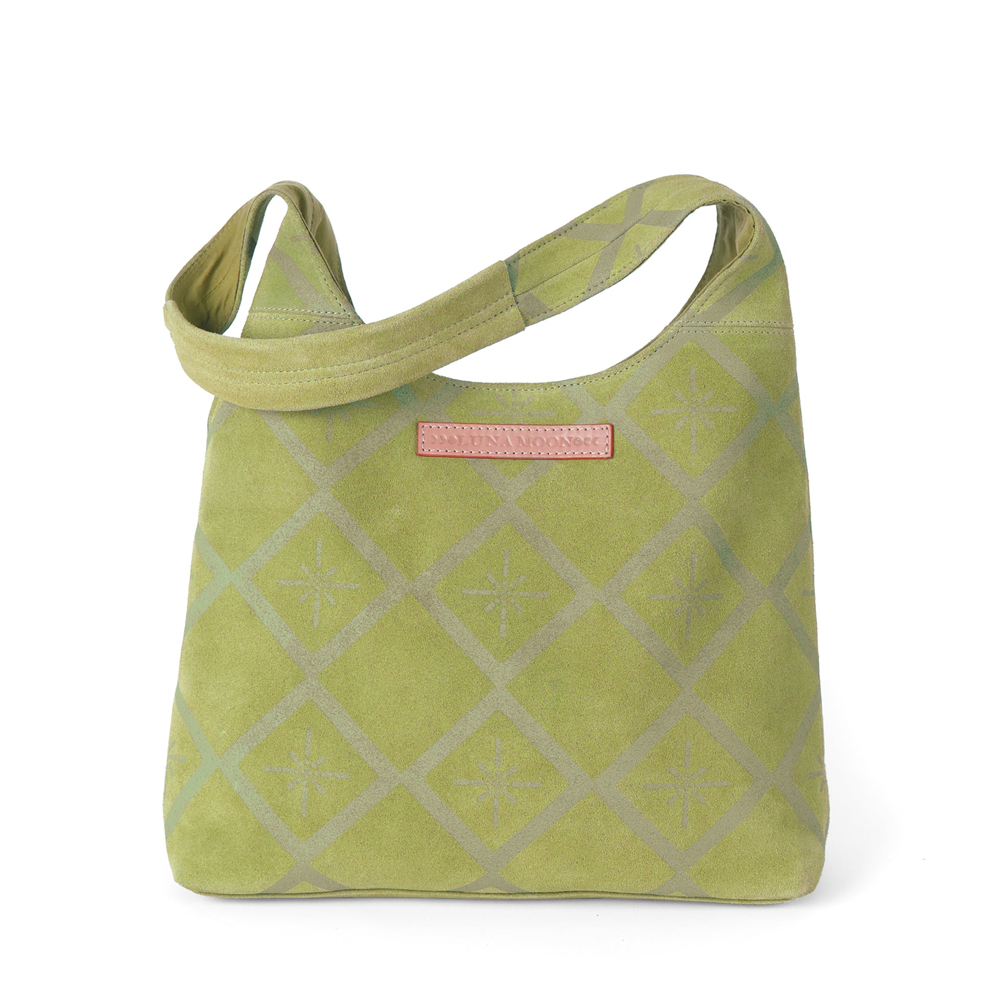 Luna Moon Small Hobo - Rivoli Etoile Hobo bag Peridot green
