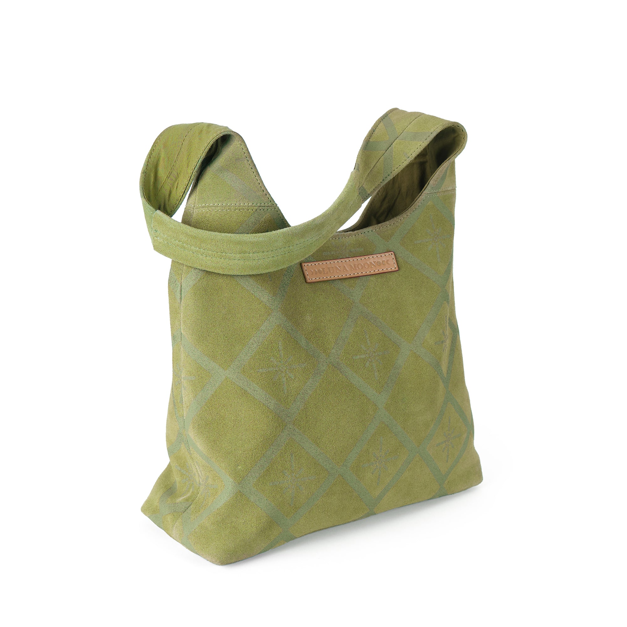 Luna Moon Small Hobo - Rivoli Etoile Hobo bag Peridot green