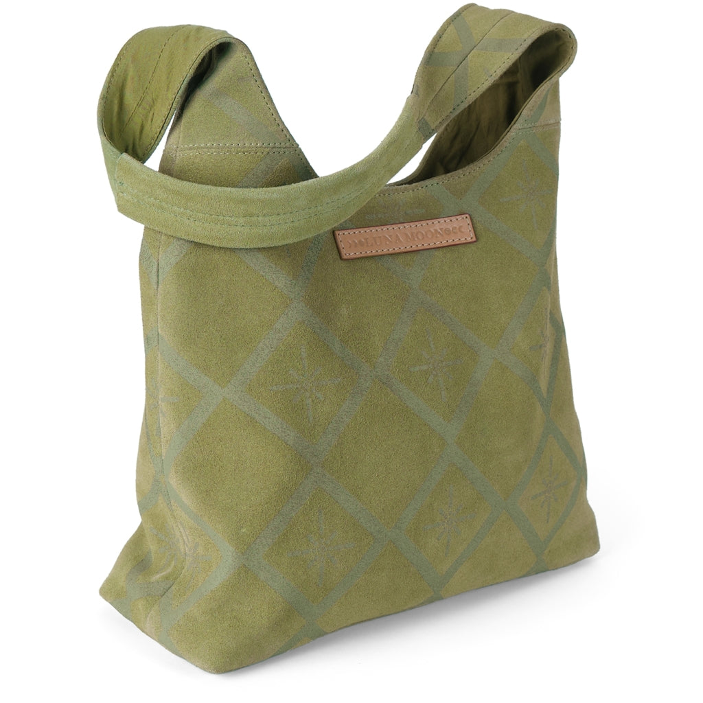 Luna Moon Small Hobo - Rivoli Etoile Hobo bag Peridot green