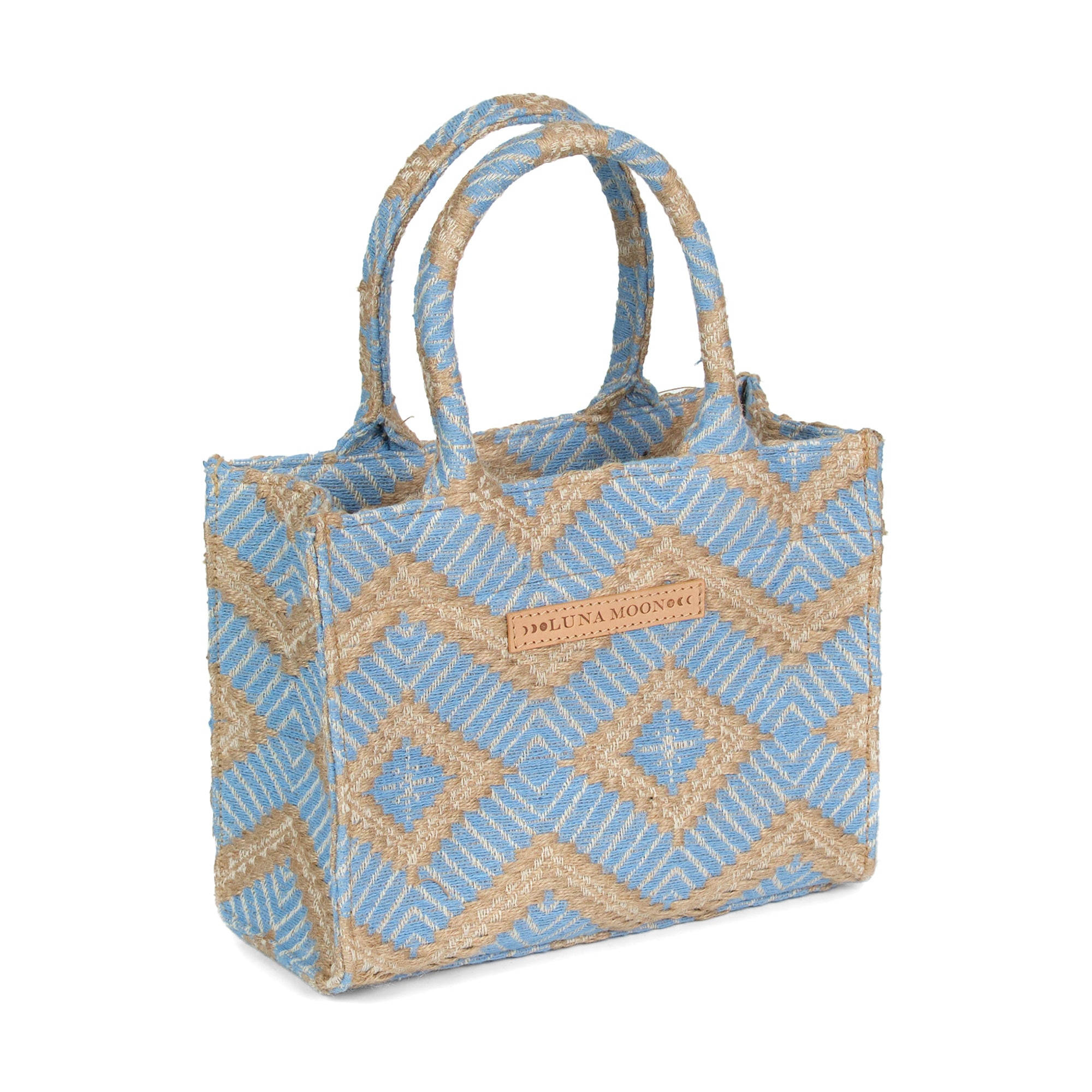 Luna Moon Small Tote - La Rambla Bag Aquamarine