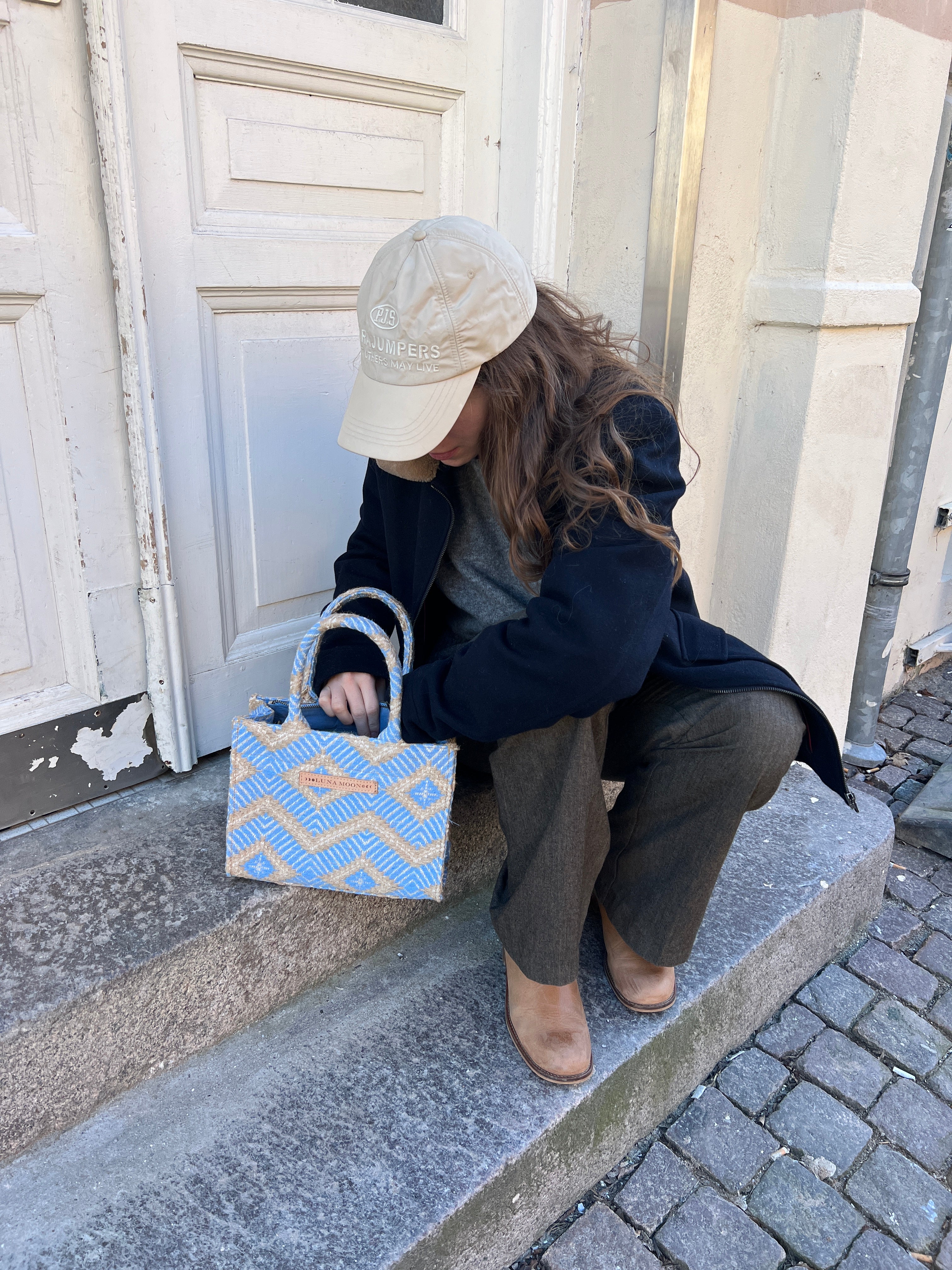 Luna Moon Small Tote - La Rambla Bag Aquamarine