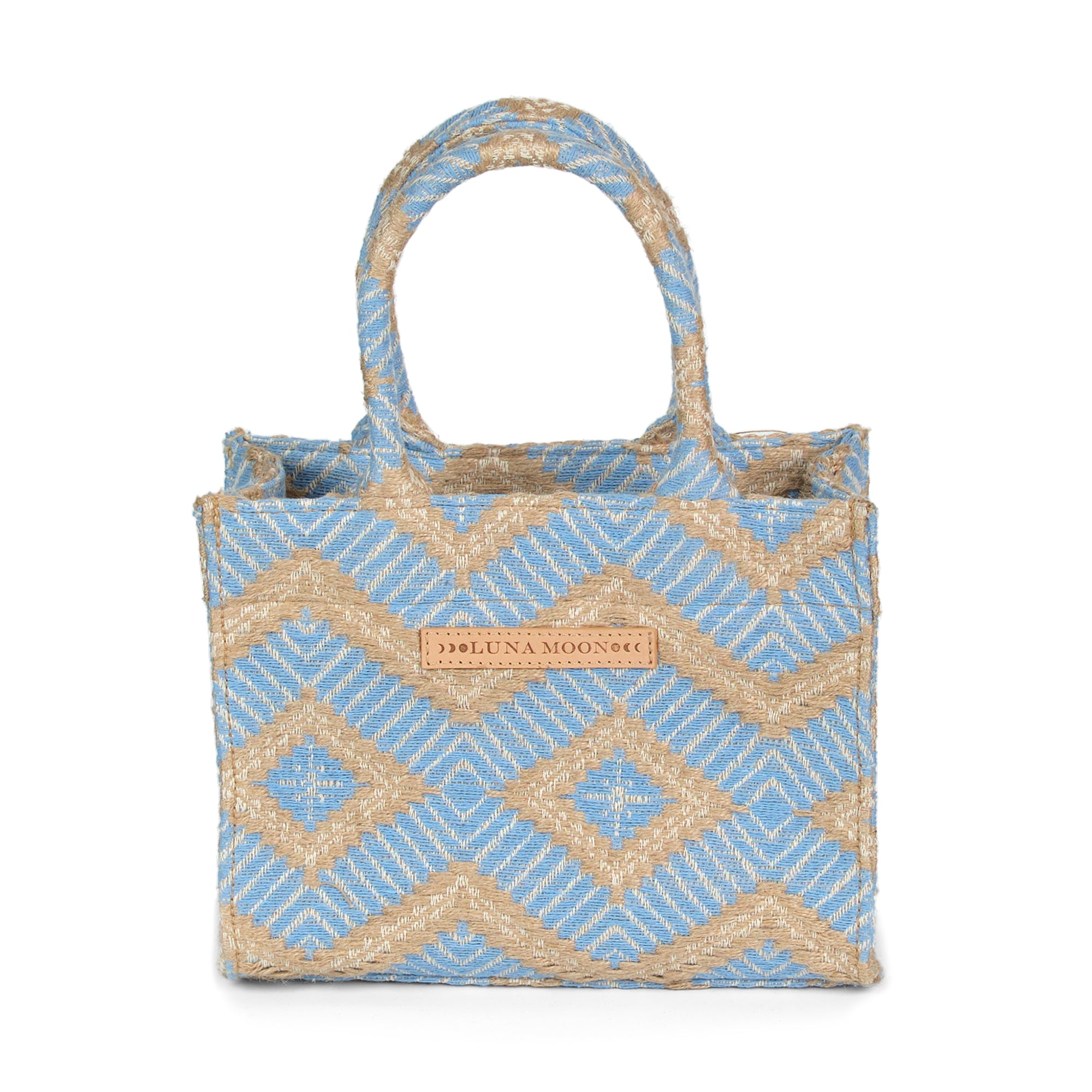Luna Moon Small Tote - La Rambla Bag Aquamarine
