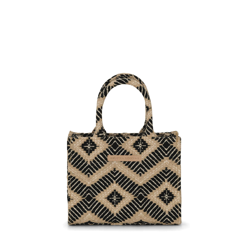 Luna Moon Small Tote - La Rambla Tote bag Black
