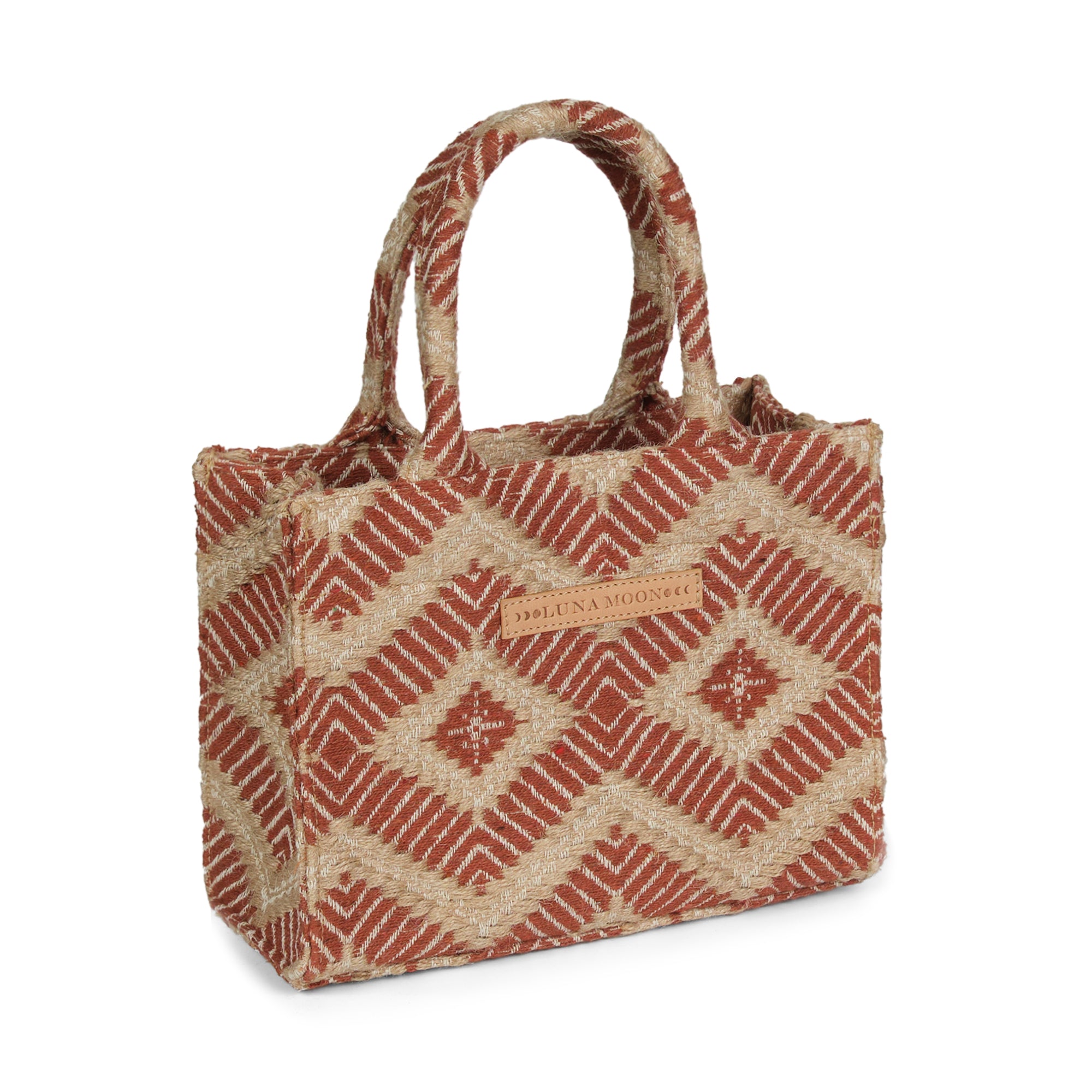 Luna Moon Small Tote - La Rambla Bag Terracotta