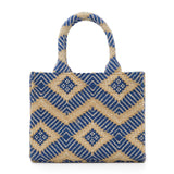 Luna Moon Small Tote - La Rambla Bag Greek Blue