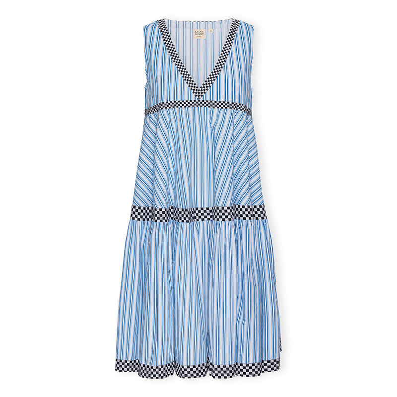 Luna Moon Soho - Sleeveless Dress Dress Aquamarine