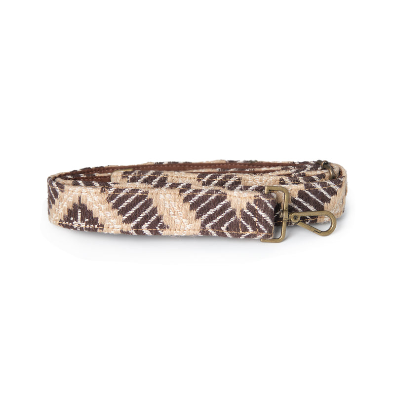 Luna Moon Strap - La Rambla Crossbody strap Coffee Chicory