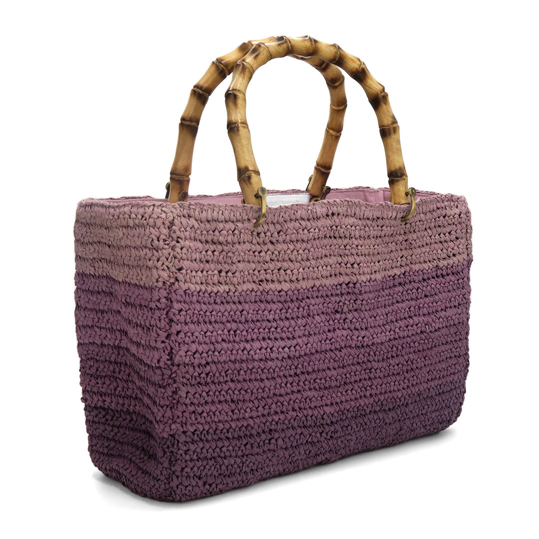 Luna Moon Mid Tote - Sunset Ashram Bag Dusty Pink